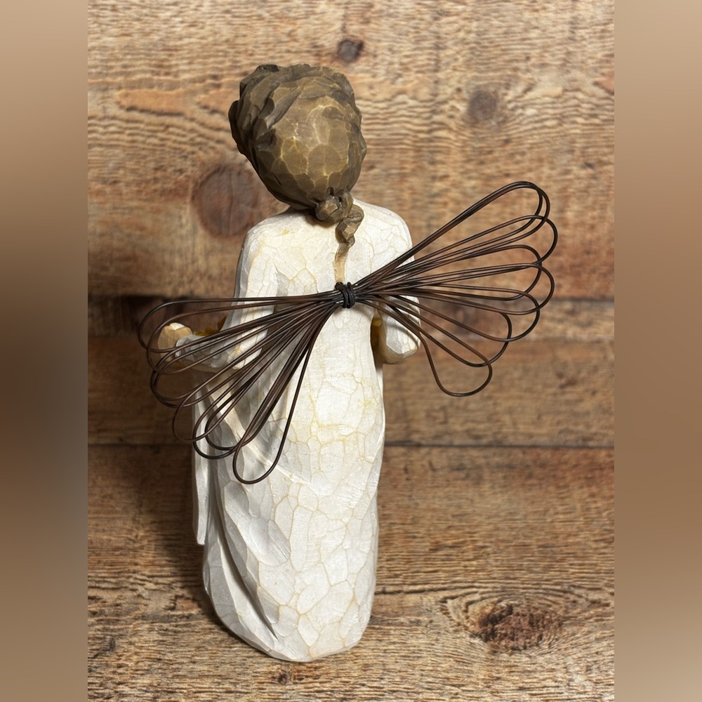 VTG Willow Tree Susan Lordi Angel Sunshine Blooms Sun Flowers 5.5” Demdaco 2010 - Picture 5 of 8